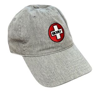 Bones Bearings Swiss Gray Logo Cap